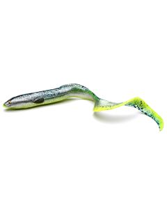 Savage Gear LB Real Eel 30cm | Green Yellow Glitter