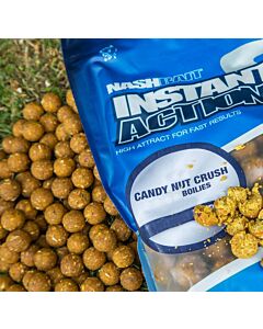 BULKDEAL 20KG | Nash Instant Action Candy Nut Crush Boilies 18mm