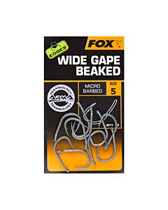 Fox Edges Wide Gape Beaked Hook | Size 7