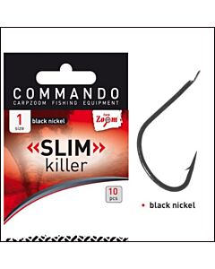 Carpzoom Slim Killer Hook Spaded | Size 10