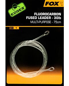 Fox Edges Fluorocarbon Fused Leaders 30lb | 75cm / 115cm