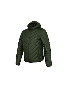 Fox Collection Quilted Jacket Green / Silver | Size XXL