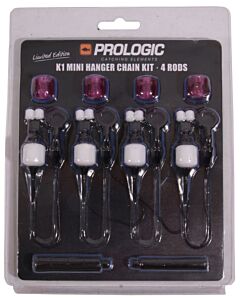 Prologic LTD K1 Mini Hanger 4-Rod Set | White/Purple