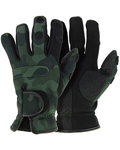 NGT Neoprene Camo Gloves 
