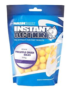 Nash Instant Action Pineapple Crush Boilies 15mm 200gr