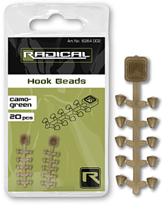 Radical Z-Carp Hook Beads Camo Green