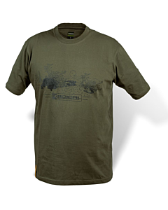 Radical Z-Carp Style T-Shirt Olive/Brown | L / XXL