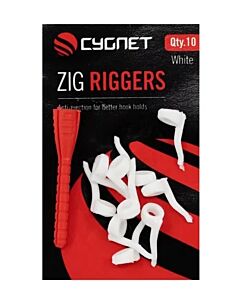 Cygnet Zig Riggers White 10pcs